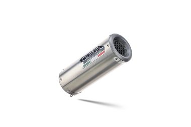 Exhaust compatible with Bmw R Nine-T 1200 -Pure -Racer -Urban G-S 2017-2023, M3 Inox , Homologated legal slip-on exhaust including removable db killer and link pipe 