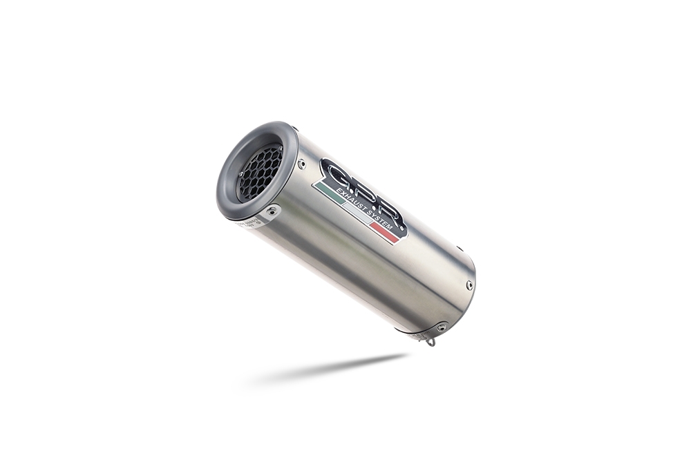 Exhaust compatible with Suzuki Gsx-R 1000 K5 2005-2006, M3 Inox , Homologated legal slip-on exhaust including removable db killer and link pipe 