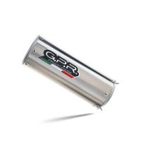 Exhaust compatible with Suzuki Gsx-R 1000 K5 2005-2006, M3 Inox , Homologated legal slip-on exhaust including removable db killer and link pipe 