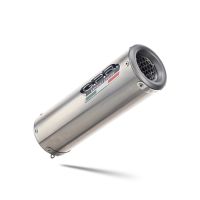 Exhaust compatible with Moto Guzzi Griso 850 2006-2015, M3 Inox , Homologated legal slip-on exhaust including removable db killer and link pipe 