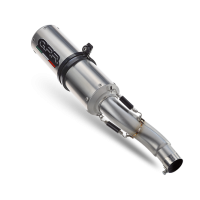 Exhaust compatible with Yamaha XSR900 2016-2021, M3 Inox , Homologated legal full system exhaust, including removable db killer and catalyst 