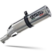 Exhaust compatible with Moto Guzzi Griso 850 2006-2015, M3 Inox , Homologated legal slip-on exhaust including removable db killer, link pipe and catalyst 