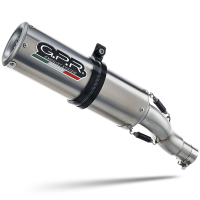 Exhaust compatible with Yamaha XSR900 2016-2021, M3 Inox , Homologated legal full system exhaust, including removable db killer and catalyst 