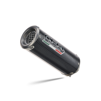 Exhaust compatible with Cf Moto 650 Mt 2021-2024, M3 Poppy , Homologated legal slip-on exhaust including removable db killer, link pipe and catalyst 