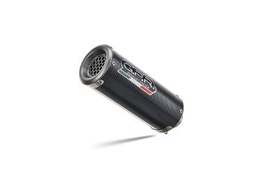 Exhaust compatible with Cf Moto 650 Gt 2025-2026, M3 Poppy , Homologated legal slip-on exhaust including removable db killer and link pipe 
