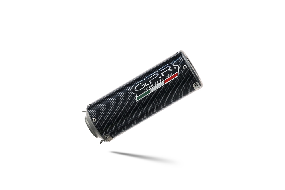 Exhaust compatible with Kawasaki Z1000 2003-2006, M3 Poppy , Dual Homologated legal slip-on exhaust including removable db killers and link pipes 