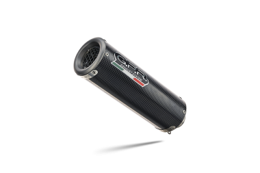 Exhaust compatible with Kawasaki Er 6 N - F 2012-2016, M3 Poppy , Homologated legal full system exhaust, including removable db killer 