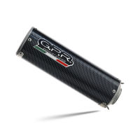 Exhaust compatible with Bmw R 1200 Rs Lc 2015-2016, M3 Poppy , Homologated legal slip-on exhaust including removable db killer and link pipe 