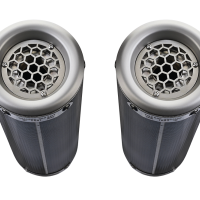 Exhaust compatible with Aprilia Shiver 900 2017-2020, M3 Poppy , Dual Homologated legal slip-on exhaust including removable db killers and link pipes 