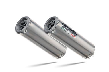 Exhaust compatible with Ducati 916 -SP -SPS -Racing -Senna 1994-1999, M3 Titanium Natural, Mid-full system exhaust with dual homologated and legal silencers, including removable db killer 