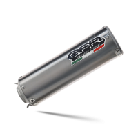 Exhaust compatible with Bmw R Nine-T 1200 -Pure -Racer -Urban G-S 2017-2023, M3 Titanium Natural, Homologated legal slip-on exhaust including removable db killer and link pipe 