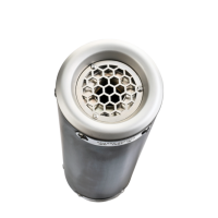 Exhaust compatible with Ducati Multistrada 950 2017-2020, M3 Titanium Natural, Homologated legal Mid-full system exhaust, including removable db killer and catalyst 