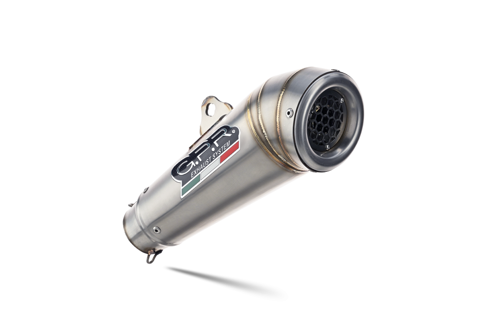 Exhaust compatible with Bmw R Nine-T 1200 -Pure -Racer -Scrambler -Urban G-S 2013-2016, Powercone Evo, Homologated legal slip-on exhaust including removable db killer and link pipe 
