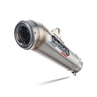 Exhaust compatible with Zontes 350 GK 2022-2024, Powercone Evo, full system exhaust legal for UK and non-EU countries including removable db killer 