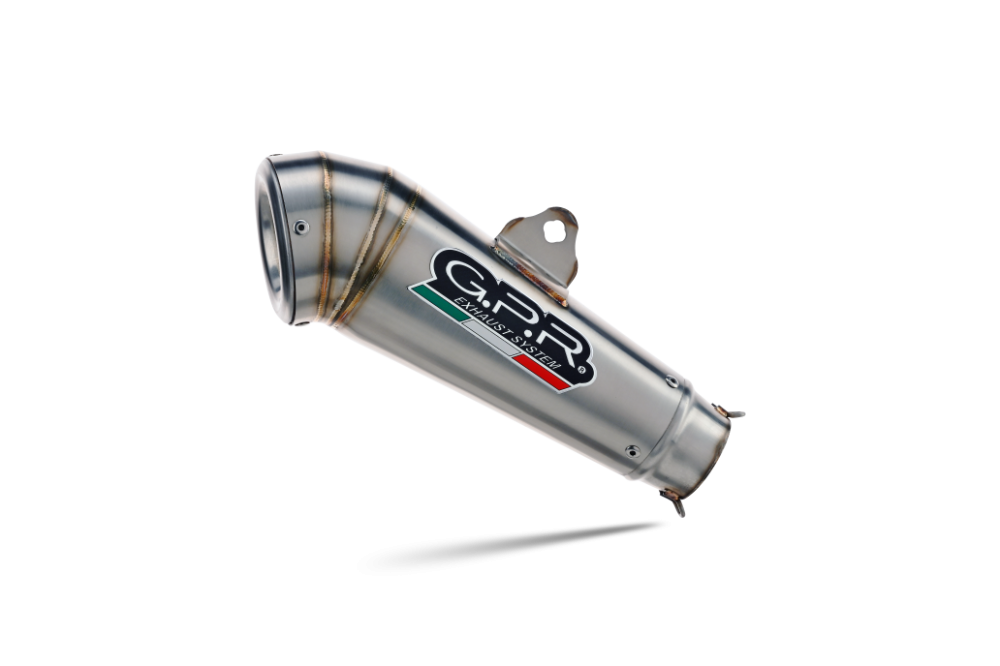 Exhaust compatible with Suzuki Gsx-S 950 2017-2020, Powercone Evo, Homologated legal slip-on exhaust including removable db killer and link pipe 