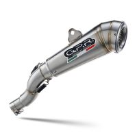 Exhaust compatible with Bmw R Nine-T 1200 -Pure -Racer -Scrambler -Urban G-S 2013-2016, Powercone Evo, Homologated legal slip-on exhaust including removable db killer and link pipe 