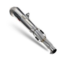Exhaust compatible with Triumph Tiger Sport 660 2022-2024, Powercone Evo, Racing full system exhaust, including removable db killer 