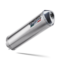 Exhaust compatible with Bmw R 1100 Gs -R-RT 1994-1998, Satinox , Homologated legal slip-on exhaust including removable db killer, link pipe and catalyst 