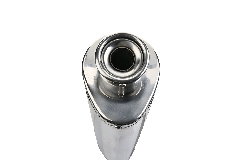 Exhaust compatible with Honda Cbf 1000 - ST 2010-2016, Trioval, Homologated legal slip-on exhaust including removable db killer and link pipe 