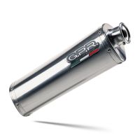 Exhaust compatible with Bmw F 800 -S -ST 2006-2011, Trioval, Homologated legal slip-on exhaust including removable db killer and link pipe 