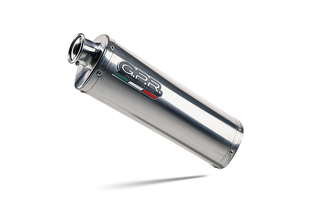 Exhaust compatible with Honda Cbf 1000 - ST 2010-2016, Trioval, Homologated legal slip-on exhaust including removable db killer and link pipe 