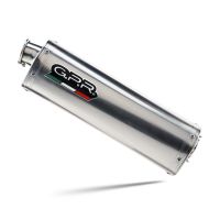 Exhaust compatible with Yamaha Fzr 600 1990-1993, Trioval, Homologated legal slip-on exhaust including removable db killer and link pipe 