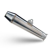 Exhaust compatible with Honda TRX 250 EX SportTrax 2001-2010, Ultracone, Homologated legal full system exhaust, including removable db killer 