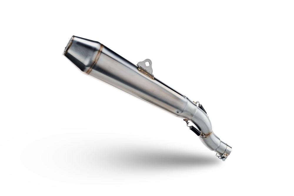 Exhaust compatible with Honda TRX 250X 2009-2025, Ultracone, Homologated legal full system exhaust, including removable db killer 
