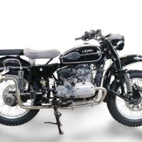 Exhaust compatible with Ural Gear Up 2020-2024, Ultracone, full system exhaust legal for UK and non-EU countries including removable db killer 