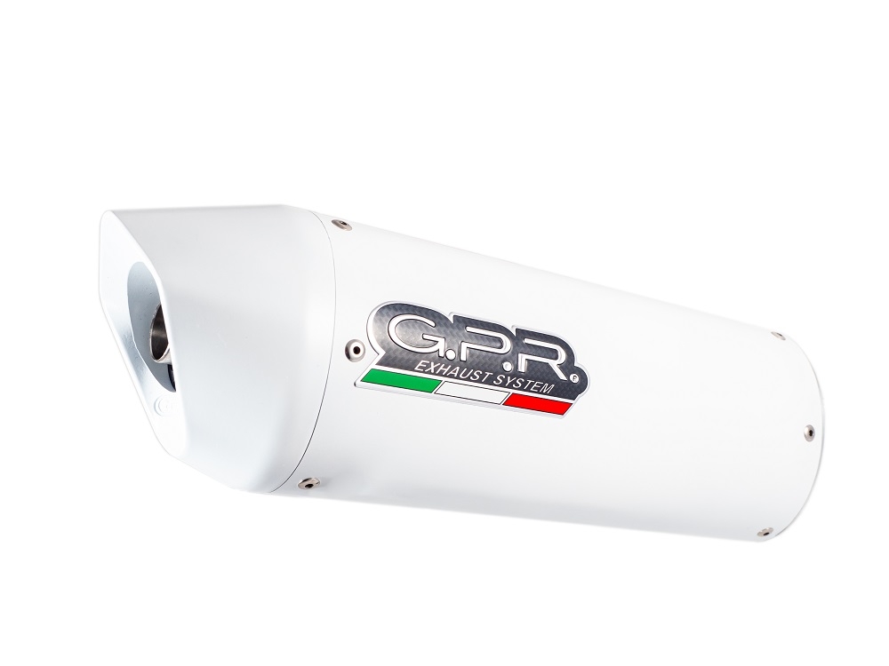 Exhaust compatible with Bmw R 1200 Gs -Adventure 2013-2013, Albus Ceramic, Homologated legal full system exhaust, including removable db killer 