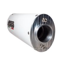 Exhaust compatible with Bmw R 1200 Gs -Adventure 2010-2012, Albus Ceramic, Homologated legal full system exhaust, including removable db killer 