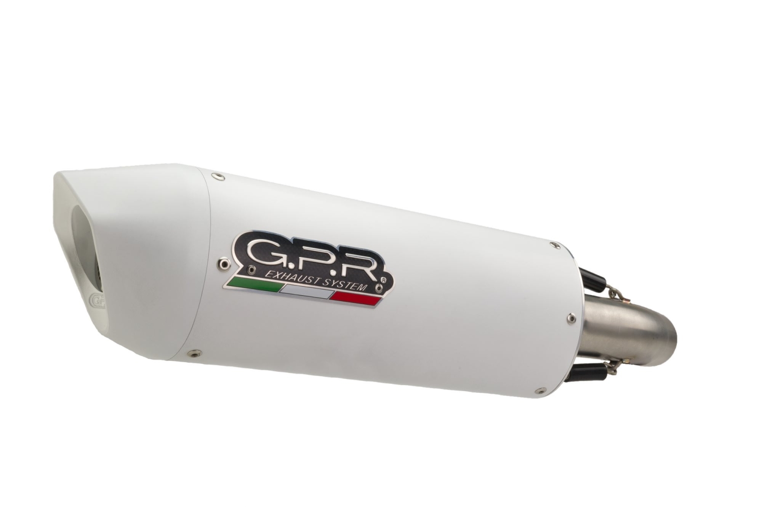 Exhaust compatible with Zontes Gk 125 2022-2024, Albus Ceramic, full system exhaust legal for UK and non-EU countries including removable db killer 