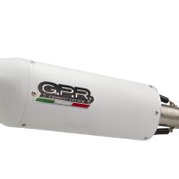 Exhaust compatible with Zontes Gk 125 2022-2024, Albus Ceramic, full system exhaust legal for UK and non-EU countries including removable db killer 
