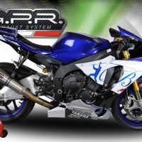 GPR exhaust compatible with  Yamaha Yzf R1-R1-M 2020-2025, M3 Inox , Racing mid-full system exhaust 