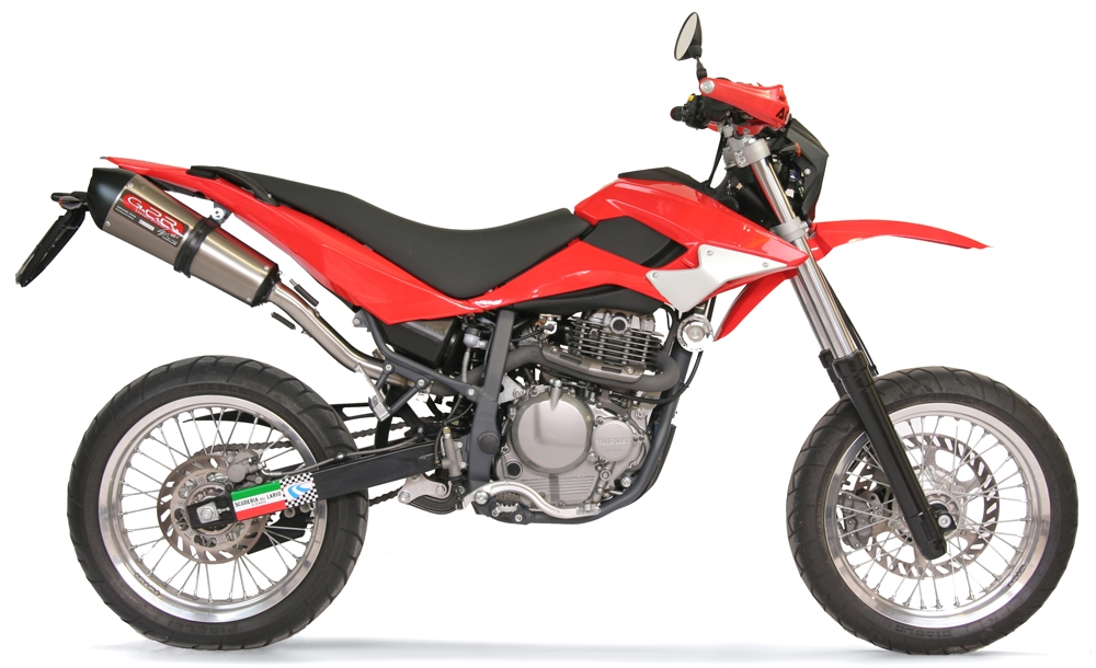 Exhaust compatible with Beta Alp 4.0 2005-2016, Gpe Ann. titanium, Homologated legal full system exhaust, including removable db killer 