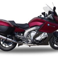 Exhaust compatible with Bmw K 1600 Gt 2022-2025, GP Evo4 Titanium, Dual Homologated legal slip-on exhaust including removable db killers and link pipes 
