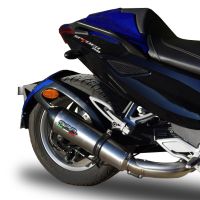 Exhaust compatible with Can Am Spyder 1000 i.e. Rs 2008-2012, Gpe Ann. titanium, Homologated legal slip-on exhaust including removable db killer, link pipe and catalyst 