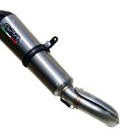 Exhaust compatible with Can Am Spyder 1000 i.e. Rs 2008-2012, Gpe Ann. titanium, Homologated legal slip-on exhaust including removable db killer, link pipe and catalyst 