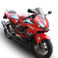 Exhaust compatible with Honda Cbr 600 F - Sport 2001-2007, Gpe Ann. Poppy, Homologated legal slip-on exhaust including removable db killer, link pipe and catalyst 