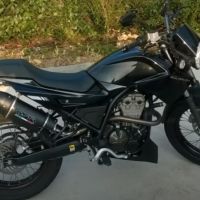 Exhaust compatible with Derbi Mulhacèn 2006-2011, Furore Nero, Homologated legal slip-on exhaust including removable db killer, link pipe and catalyst 