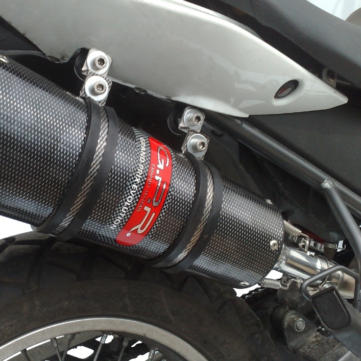 Exhaust compatible with Derbi Mulhacèn 2006-2011, Furore Nero, Homologated legal slip-on exhaust including removable db killer, link pipe and catalyst 
