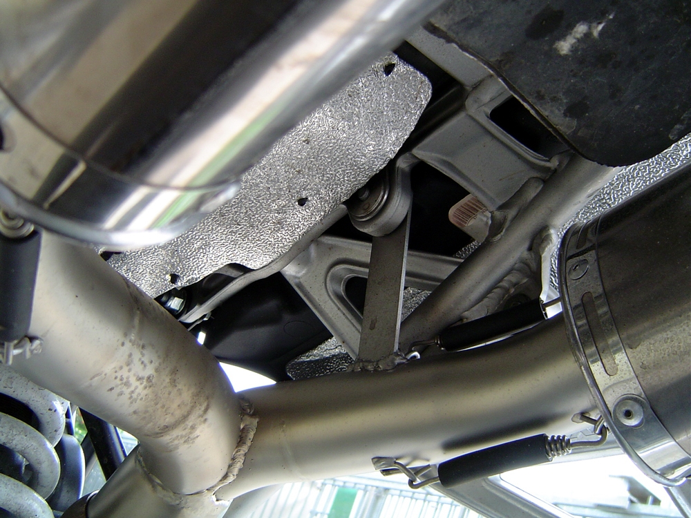 Exhaust compatible with Ktm Superduke 990 - R ( LC8) 2004-2012, Gpe Ann. titanium, Dual Homologated legal slip-on exhaust including removable db killers and link pipes 