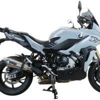 Exhaust compatible with Bmw S 1000 XR -M 2020-2025, GP Evo4 Titanium, Homologated legal slip-on exhaust including removable db killer and link pipe 