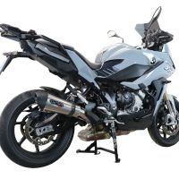 Exhaust compatible with Bmw S 1000 XR -M 2020-2025, GP Evo4 Titanium, Homologated legal slip-on exhaust including removable db killer and link pipe 