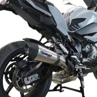 Exhaust compatible with Bmw S 1000 XR -M 2020-2025, GP Evo4 Titanium, Homologated legal slip-on exhaust including removable db killer and link pipe 