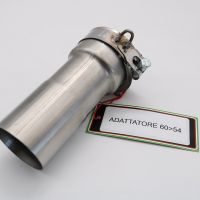 GPR exhaust compatible with  Cafè Racer Cafè Racer 1980-2021, Accessorio - Accessory, Link pipe adapter from Diam 54 To Diam 50 