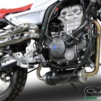 Exhaust compatible with F.B. Mondial Hps 125 2016-2018, Decatalizzatore, Decat pipe 