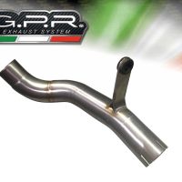 GPR exhaust compatible with  Bmw F 850 Gs -Adventure 2018-2020, M3 Inox , Homologated legal slip-on exhaust including removable db killer and link pipe 