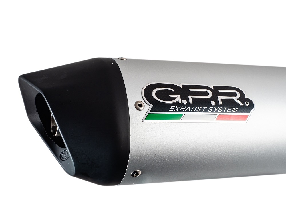 GPR exhaust compatible with  Tuning TUNING 1980-2021, Furore alluminio, Universal racing silencer, without link pipe 