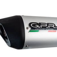 GPR exhaust compatible with  Tuning TUNING 1980-2021, Furore alluminio, Universal racing silencer, without link pipe 